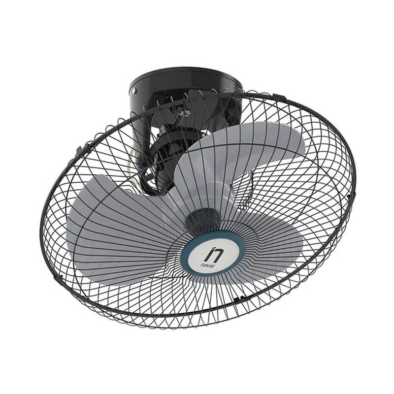 Ventilador Navia De Techo MOD. SATURNO Met&aacute;lico image number null