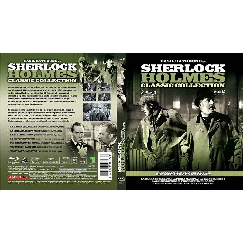 Sherlock Holmes Colecci&oacute;n cl&aacute;sica Vol. 2 [BD-R]... image number null