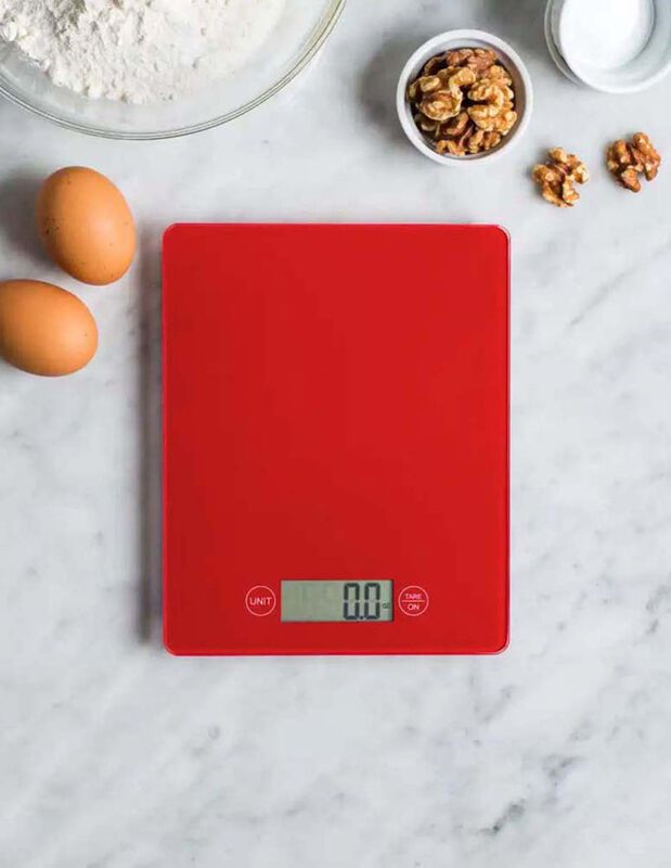 Bascula de Cocina Ommega Digital 5 Kg Rojo image number null