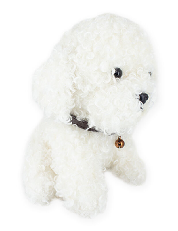Peluche De Perro / Perrito Con Cascabel En Corr... image number null
