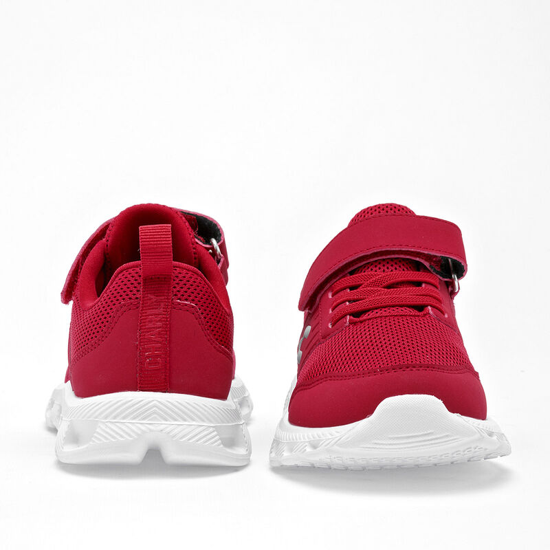Charly Tenis urbano para ni&ntilde;o rojo, agujeta el&aacute;... image number null