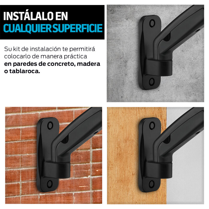 Soporte para Monitor de Pared Brazo Móvil Hidrá... image number null