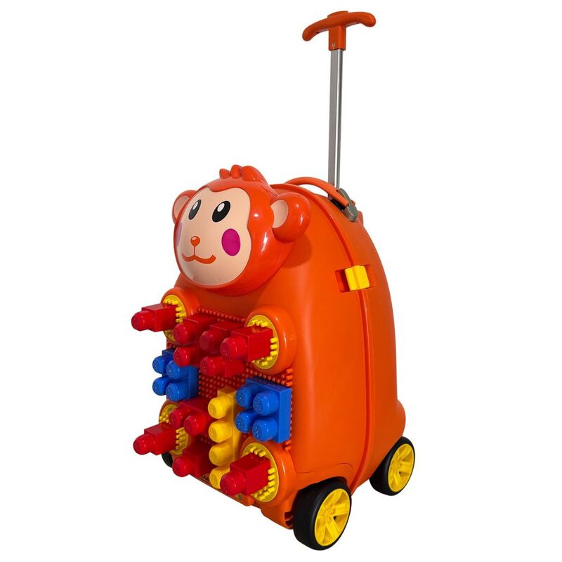 Maleta Rigida Peaktour Monkey Kids 18 pulgadas ... image number null