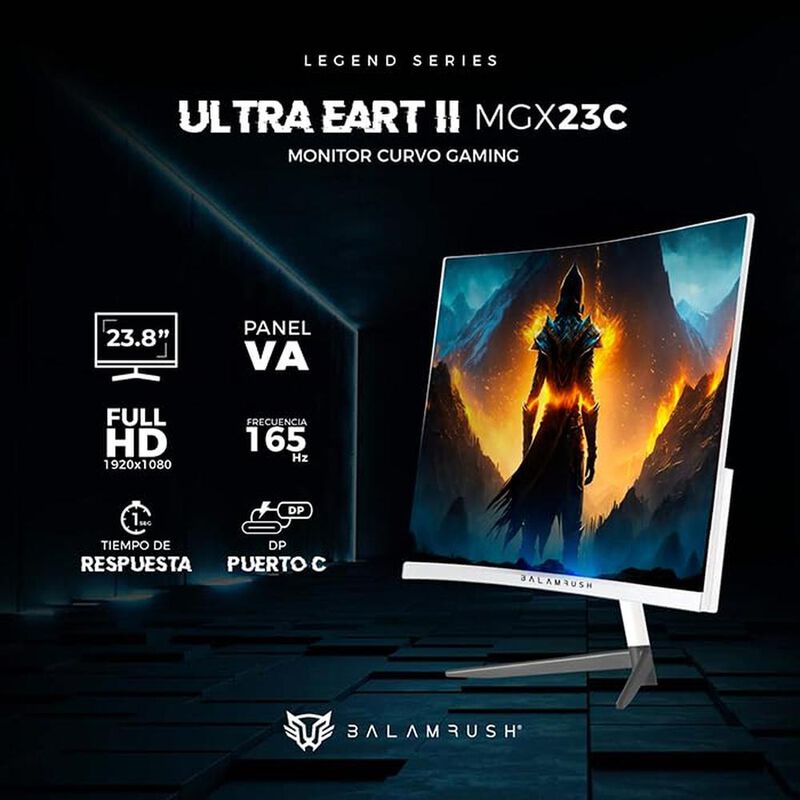 Monitor Gamer Curvo Balam Rush Ultra Earth Ii M... image number null
