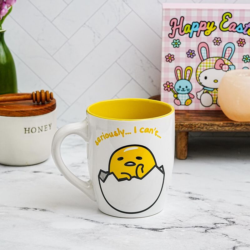 Taza De Cer&aacute;mica Silver Buffalo 710 ml Gudetama... image number null