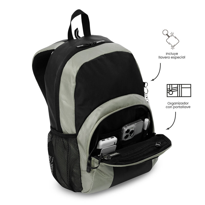 Mochila Mediana Totto Teck 3.0 M Con Porta Lapt... image number null