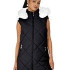 Chaleco Largo Acolchado Mujer Con Gorro