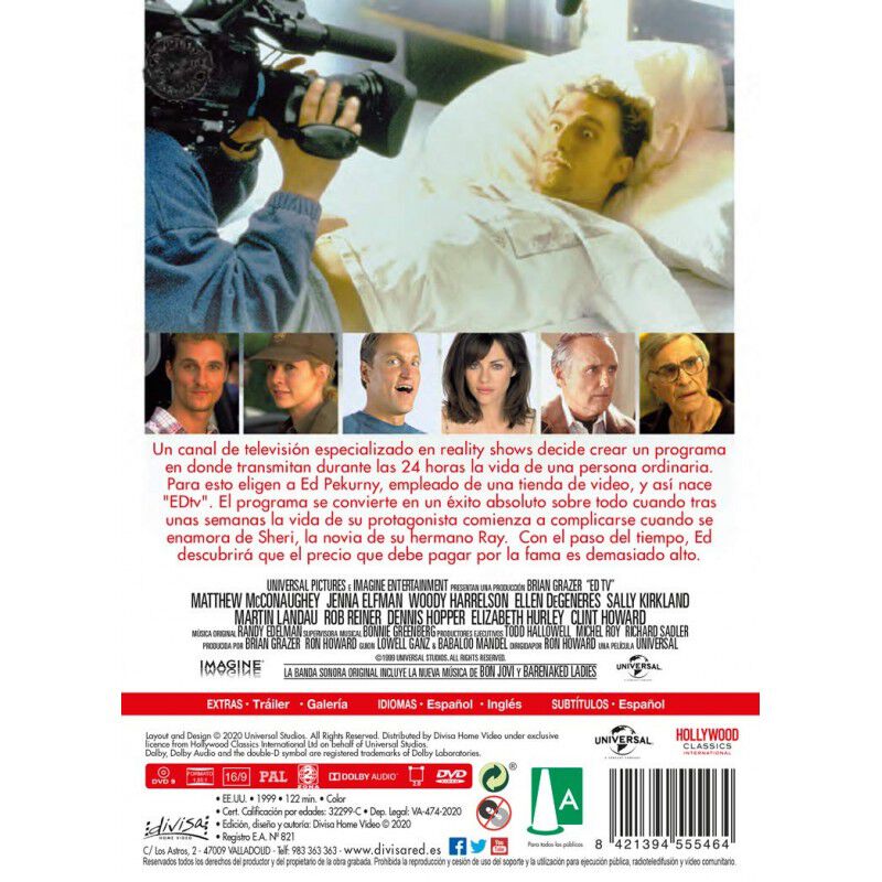 EDtv [DVD] (1999) image number null