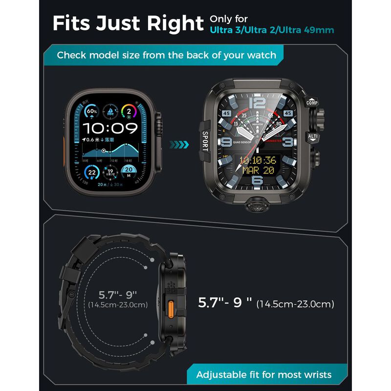 Kit de Funda Goton para Apple Watch Ultra 49 mm... image number null