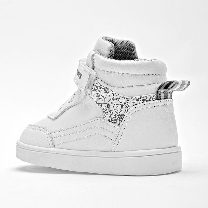 Bubble Gummers Tenis Para Ni&ntilde;a Blanco Gris Cod ... image number null