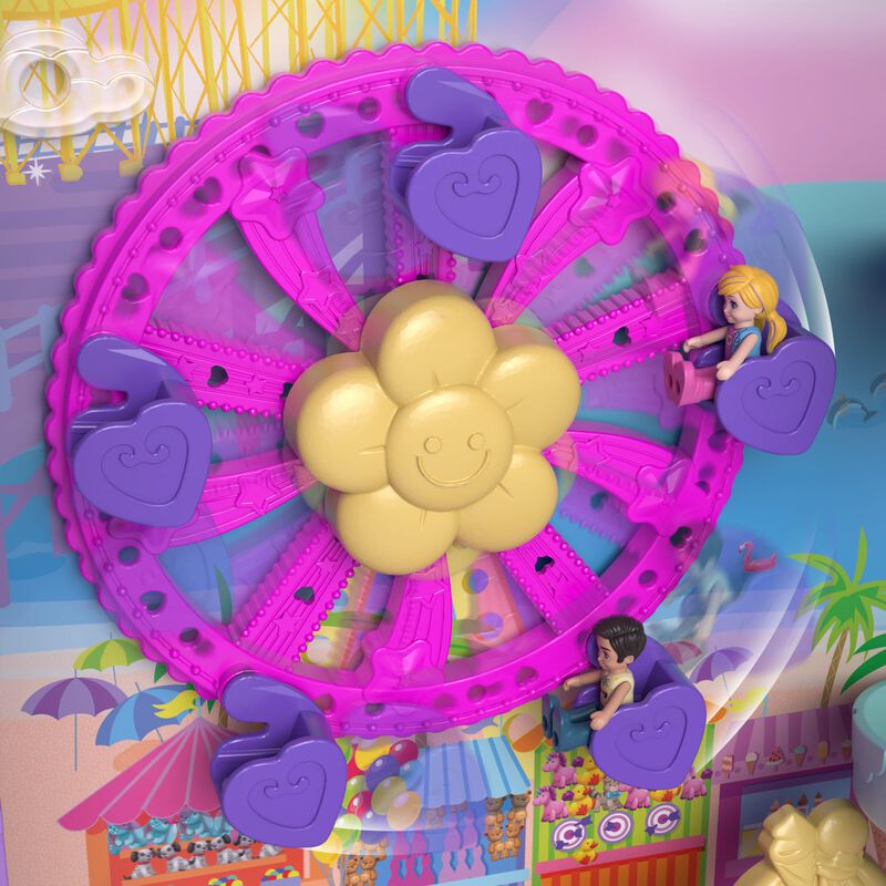Set De Juego Polly Pocket Pollyville Resort Con... image number null