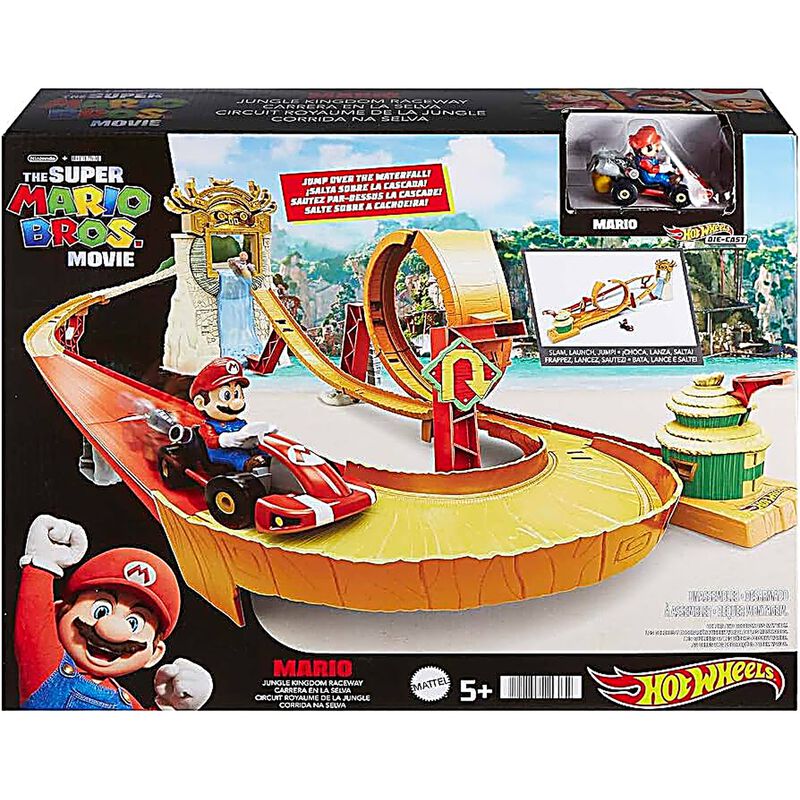 Hot Wheels: Hot Wheels Mario Kart Carrera En La... image number null