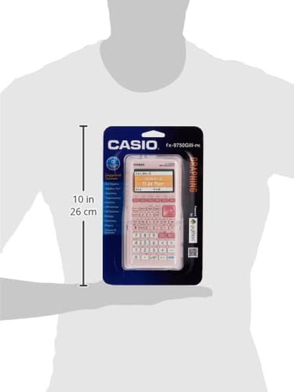 Calculadora Gr&aacute;fica Casio Fx-9750giii Rosa Con ... image number null