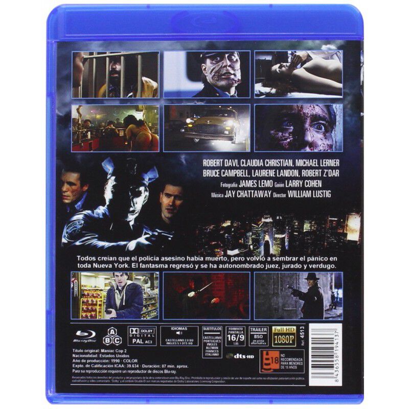 Maniac Cop 2 [blu-rayr] (1990) image number null