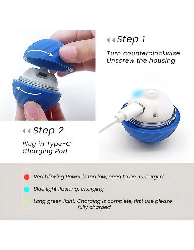 Pelota Interactiva Para Perros Elego image number null