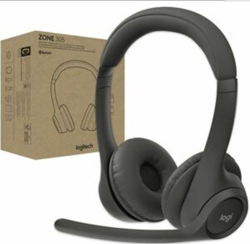 Auriculares Inal&aacute;mbricos Bluetooth Logitech Zon... image number null