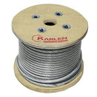 Cable Pesca Acero Inox 1x7 Vinil Transparente 100m 100lb Gim