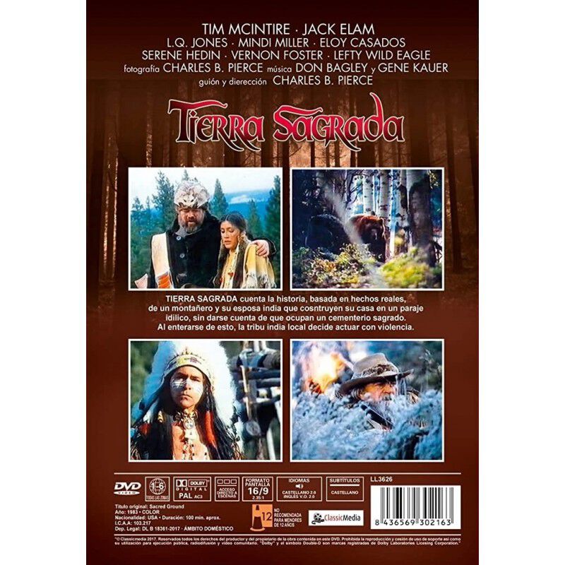 Tierra Sagrada [dvd] (1983) Sacred Ground image number null