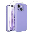 Funda Para Iphone 13 De 6,1" Lila Claro +pantalla