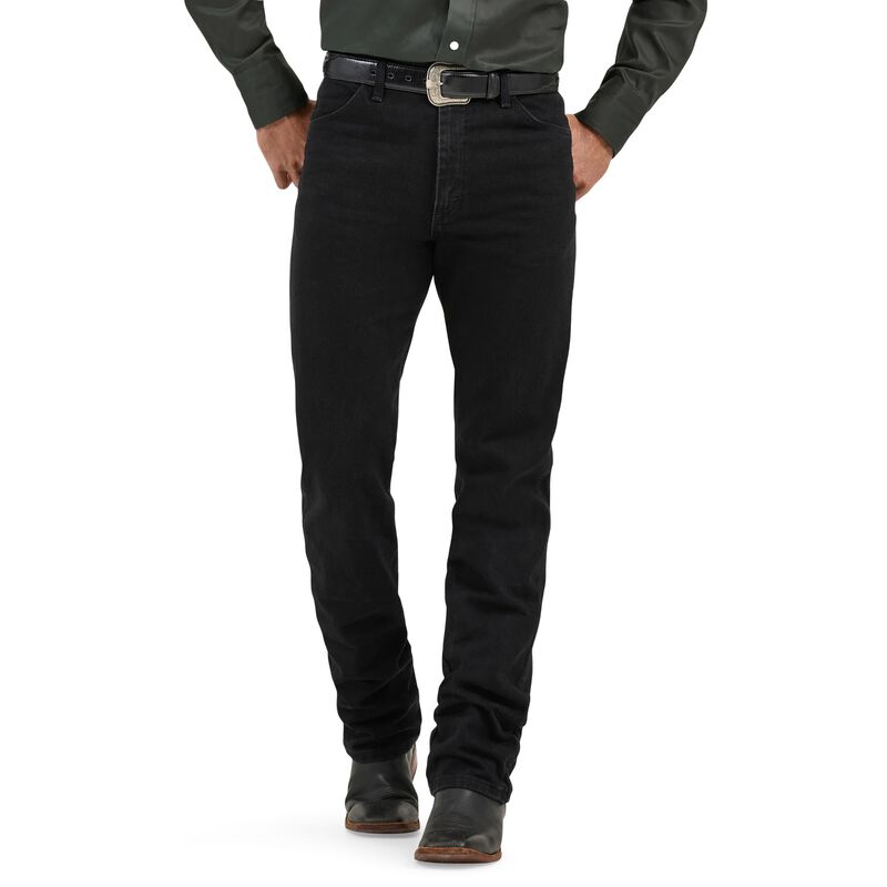 Vaqueros Wrangler Cowboy Cut Original Fit Negro... image number null