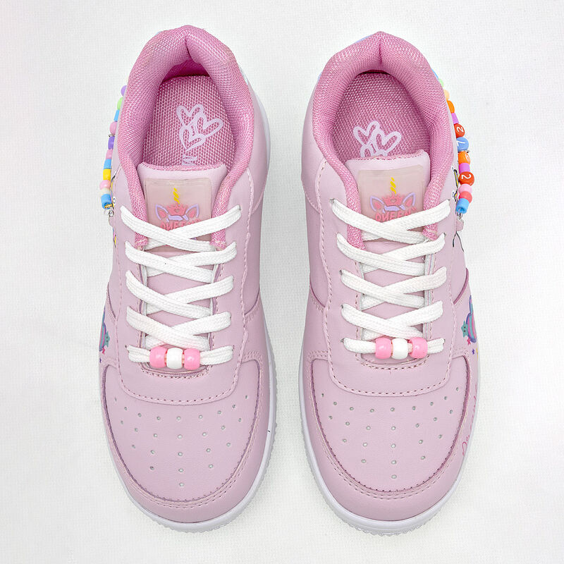 Miss Pink Tenis urbano para ni&ntilde;a rosa multicolo... image number null
