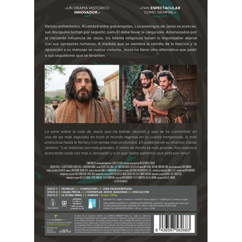The Chosen (Los Elegidos) T4 [DVD] (2024) image number null