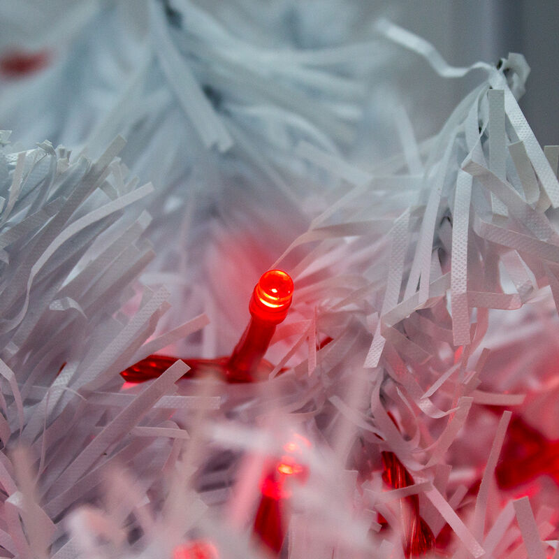 Luces LED Roja 300 Led, Cable Rojo Funciones 14... image number null