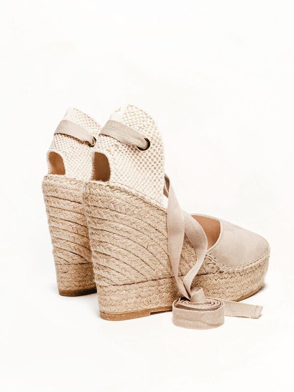 Alpargata de Cu&ntilde;a Alta Romero 12cm image number null