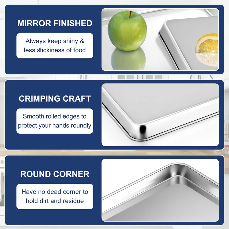 Bandejas Para Hornear P&P Chef 32cm (2 Unidades... image number null