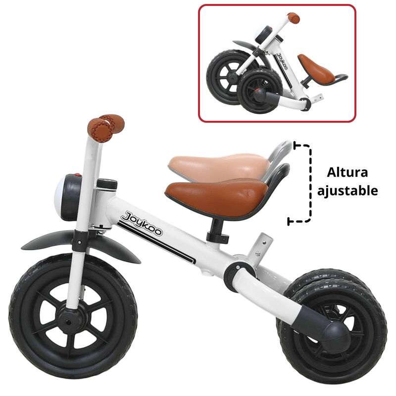 Triciclo 3 En 1 Para Ni&ntilde;os Con Bast&oacute;n, Bici Y B... image number null