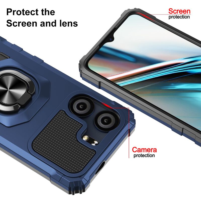 Funda Para M&oacute;vil Mocotto Blu View 5 Con Protect... image number null