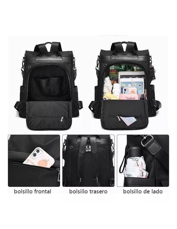 Bolsa Backpack Pink Brule W-pack Para Mujer image number null