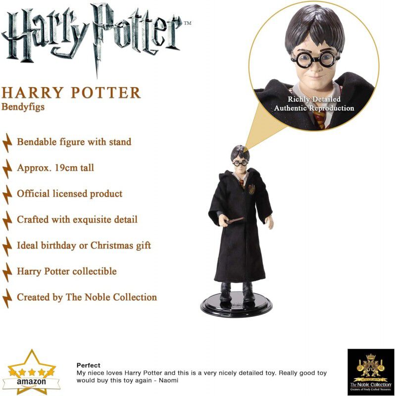 Figura Harry Potter Flexible 19 cms image number null