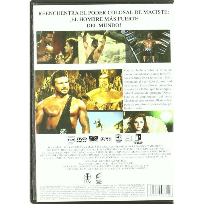 Maciste Contra Los Fantasmas [dvd] image number null