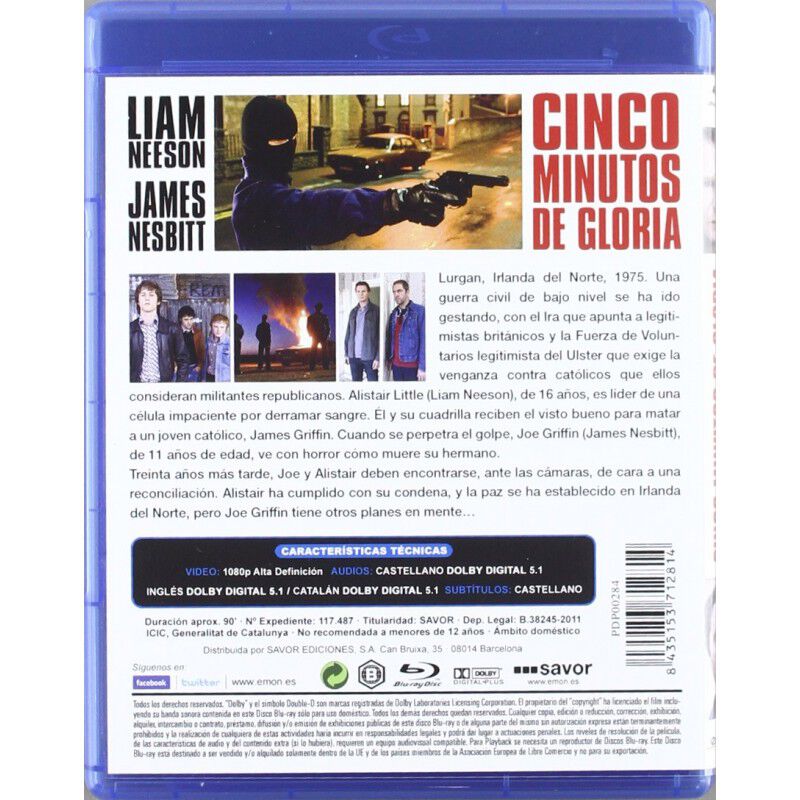 Cinco Minutos De Gloria (blu-ray) image number null