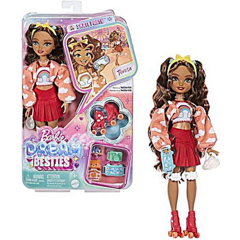 Barbie Dream Besties Mu&ntilde;eca Teresa Patinadora C... image number null