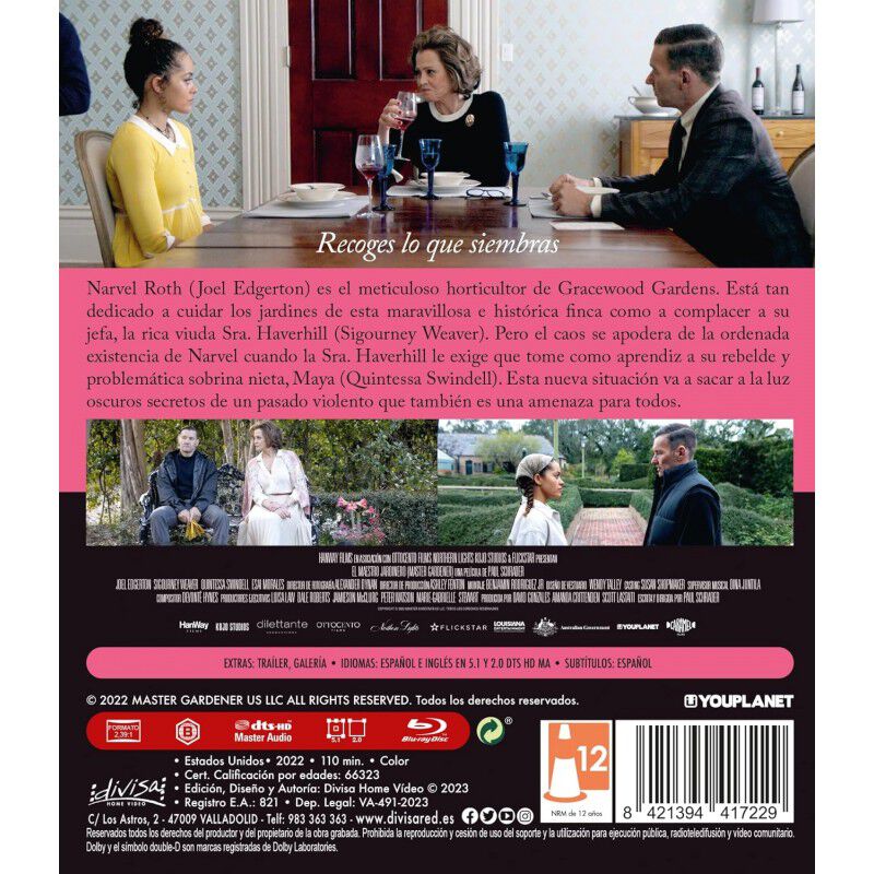 El Maestro Jardinero (Master Gardener) (Blu-ray... image number null
