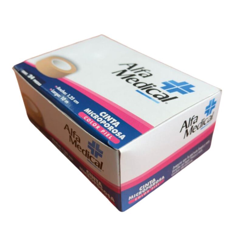 Cinta Microporosa Piel Alfa Medical 1.25cm X 10... image number null