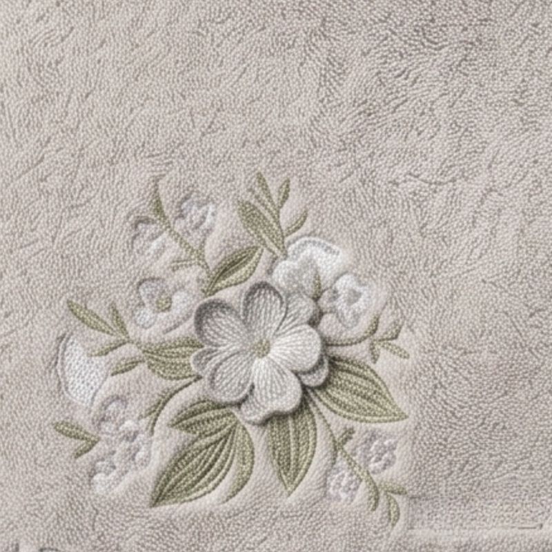 Set De 6 Toallas De Ba&ntilde;o Gris Premium 70x140 Cm... image number null
