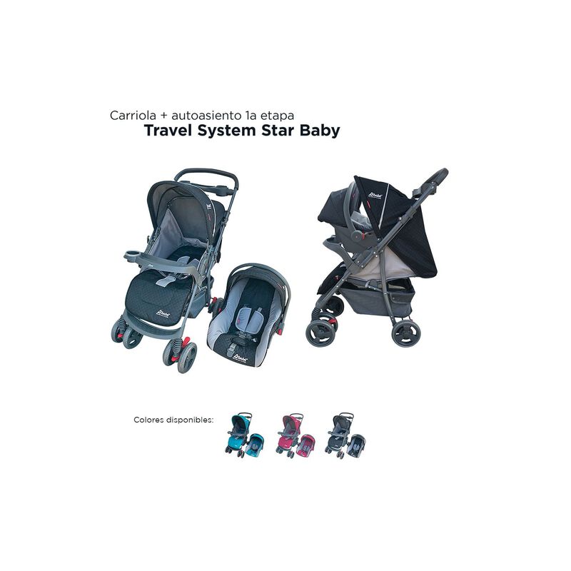 Carriola Travel System D'beb&eacute; Star Reversible C... image number null