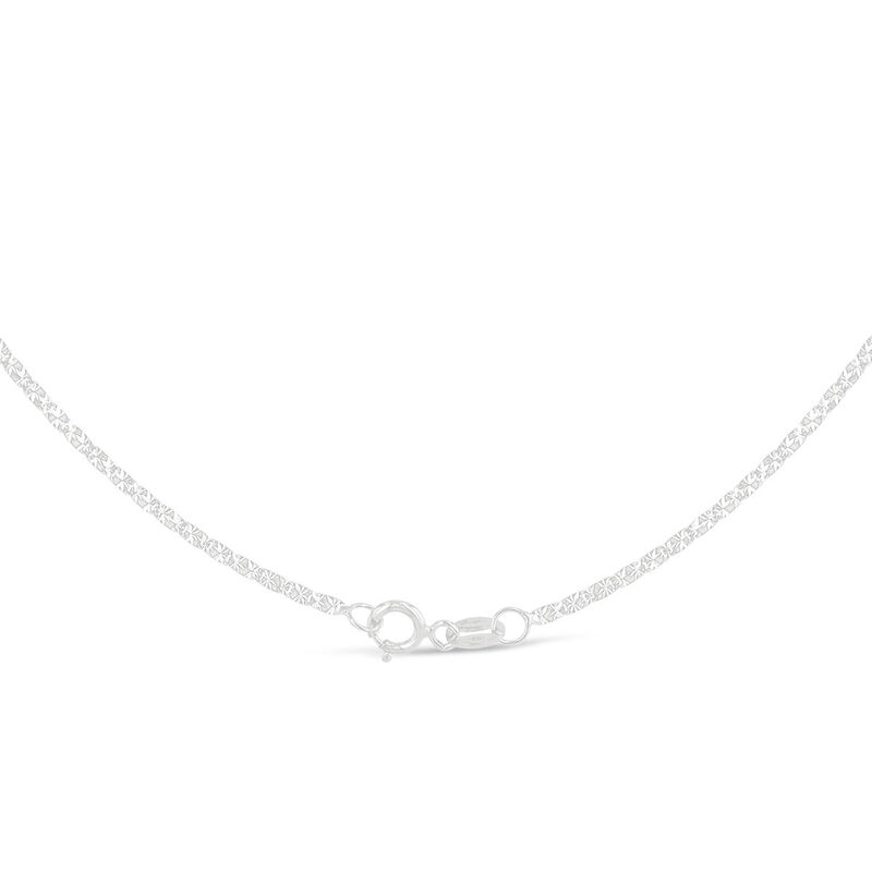 Cadena Snail Oro Blanco 14k 45cm 1.48mm Fina image number null