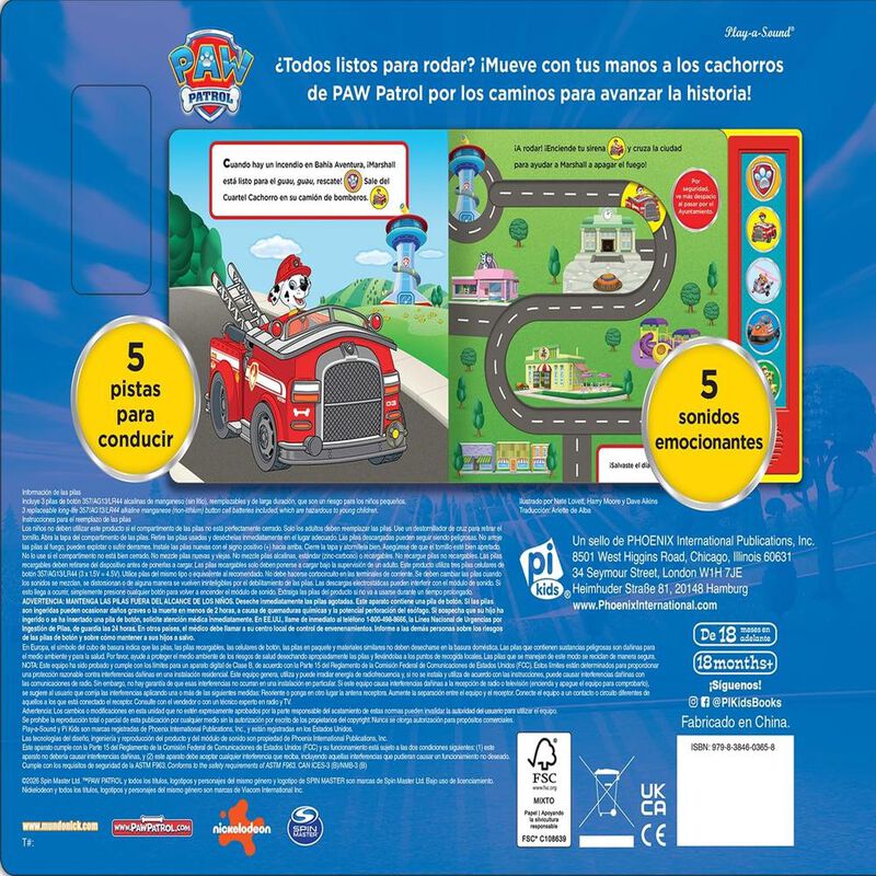 Paw Patrol. Veh&iacute;culos Grrrandiosos (trace-a-tra... image number null