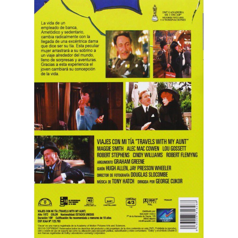 Viajes Con Mi T&iacute;a [dvd] (1972) image number null