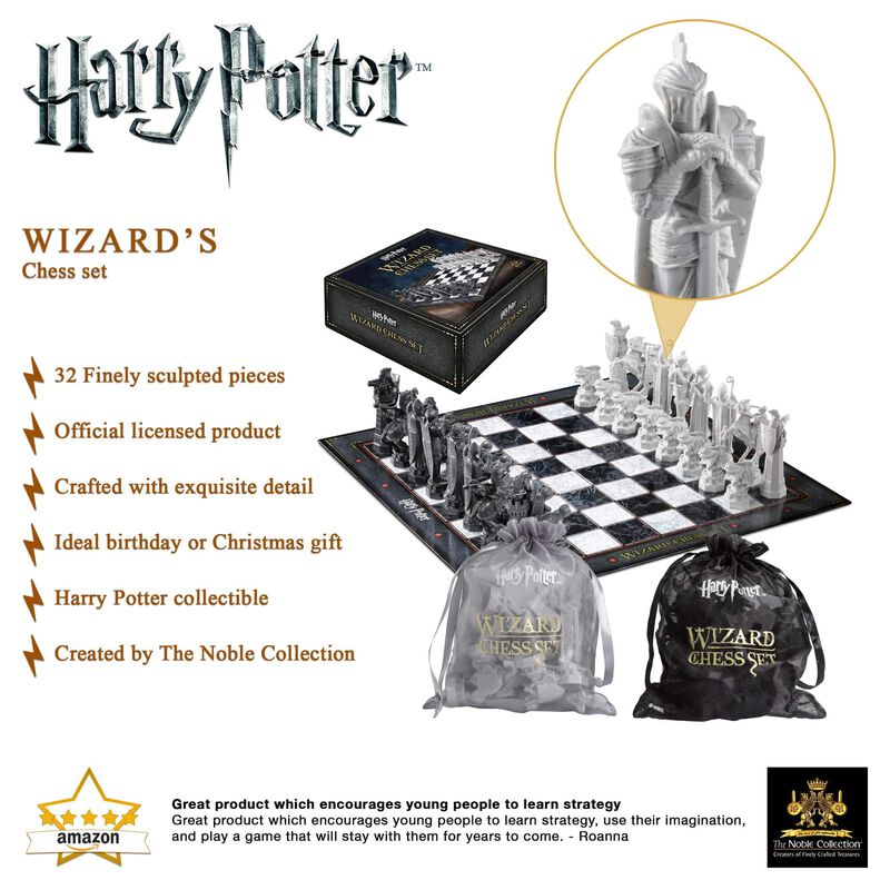 Set De Ajedrez The Noble Collection Harry Potte... image number null