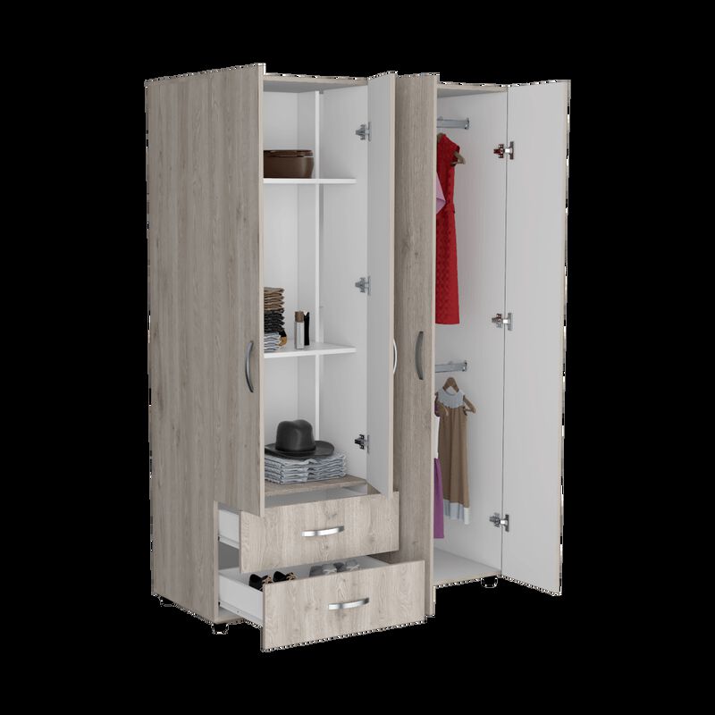Closet Arkola Humo y Blanco Virtual Muebles image number null
