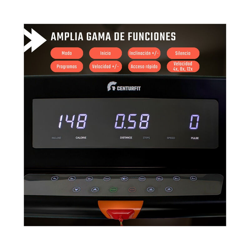 Caminadora Electrica Premium 28niv Autoinclinac... image number null