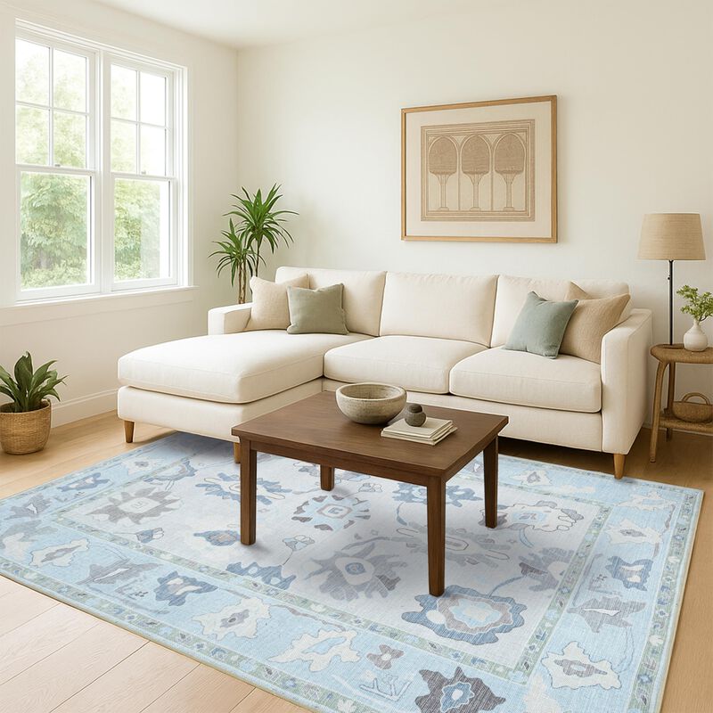Alfombra Lavable Fame Living 230x183 Cm Crema A... image number null