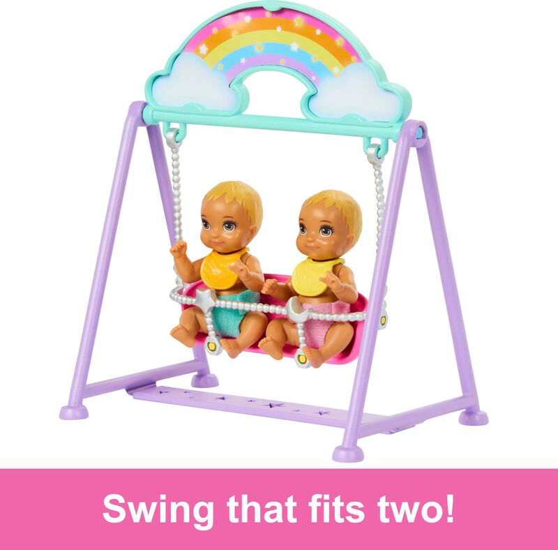 Playset Barbie Skipper Doll & Nursery Con Mu&ntilde;ec... image number null