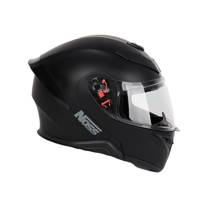 Casco Noss Ns-971 Abatible S&oacute;lido Negro Xxl image number null