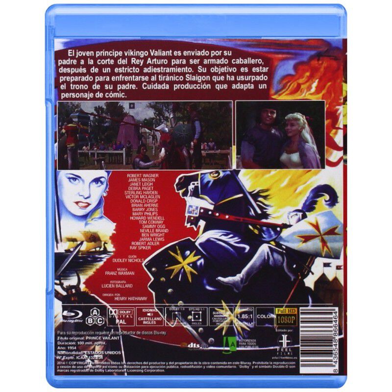 El Pr&iacute;ncipe Valiente [blu-ray] image number null